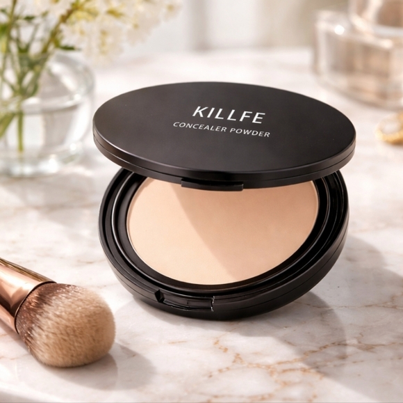 Killfe Other - Killfe  Long-Lasting Matte Finish Pressed Powder for Flawless Complexion Color